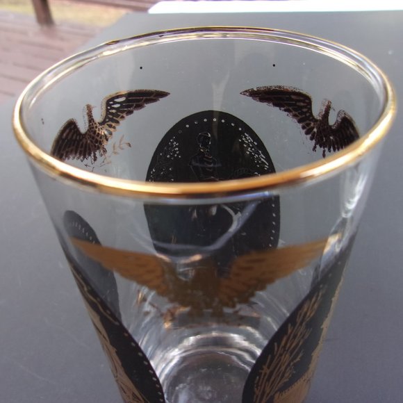 Vintage Libbey Andrew Jackson /Perry's Flagship Glass from 1960s - Picture 10 of 10